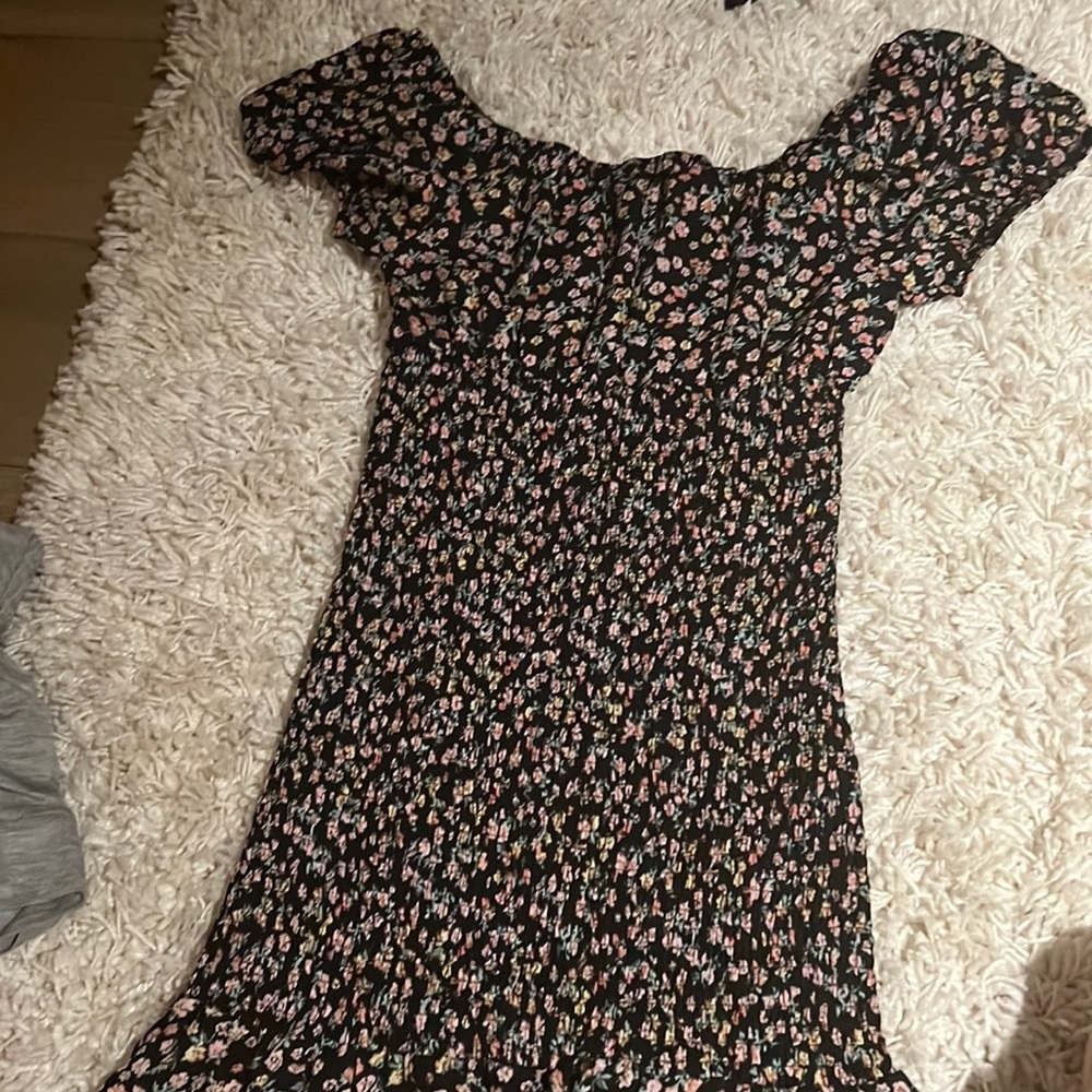 flower dress worn once or twice no stains